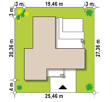 Оригинальный дом в современном стиле план помещений 1