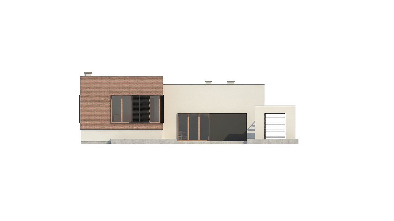 Современный дом минималистичного дизайна с подвалом - фото 13
